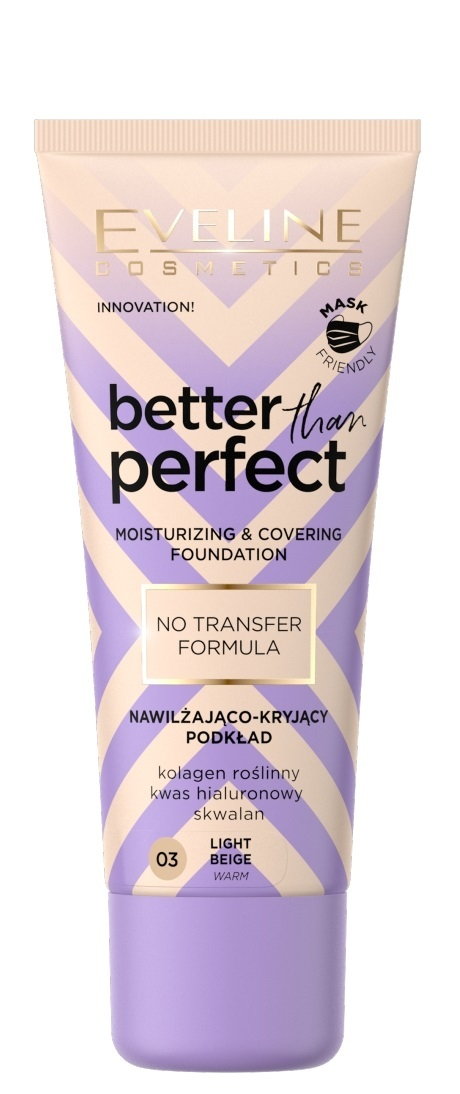 Eveline Better Than Perfect No Transfer 03 Podkład 30ml