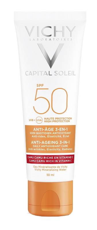 Vichy Ideal Soleil Anti Age - krem ochronny SPF50 50ml