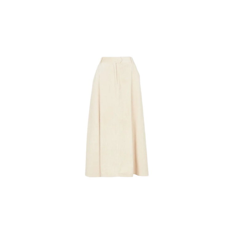 Corduroy Flared Skirt Mes Demoiselles