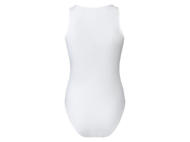 esmara Body damskie (XS (32/34), Okrągły dekolt/biały)