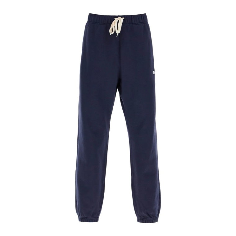 Fleece Joggers w Stylu Vintage Autry