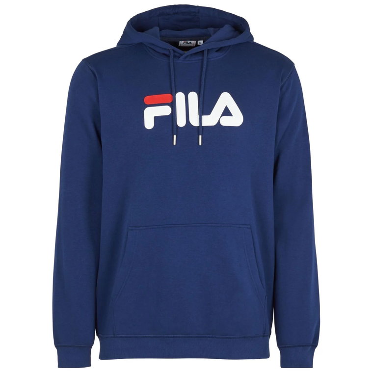 Fila Barumini Hoody FAU0090-50001, Męskie, Granatowe, bluzy, bawełna, rozmiar: L