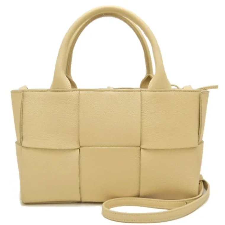 Pre-owned Leather totes Bottega Veneta Vintage