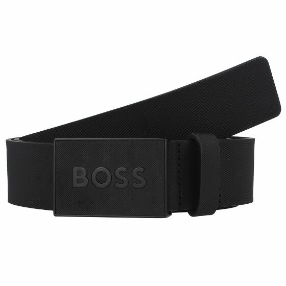 Boss Icon Belt Leather black 100 cm