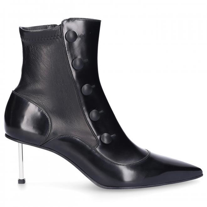 Alexander McQueen Botki  WHV73 skóra cielęca