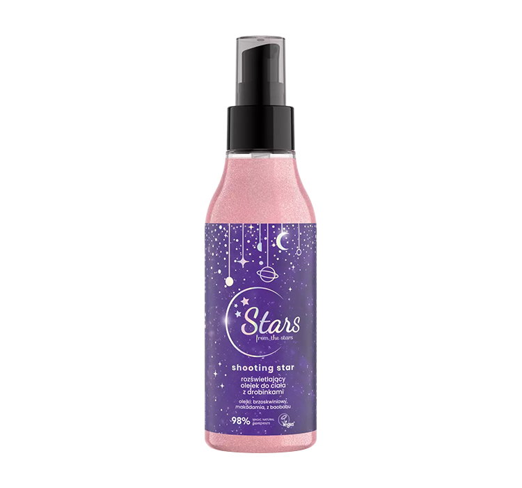 STARS FROM THE STARS SHOOTING STAR ROZŚWIETLAJĄCY OLEJEK DO CIAŁA Z DROBINKAMI 150ML