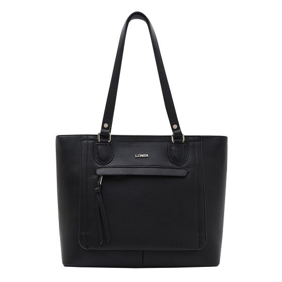 L.Credi Ophelia Shopper Bag 40 cm schwarz