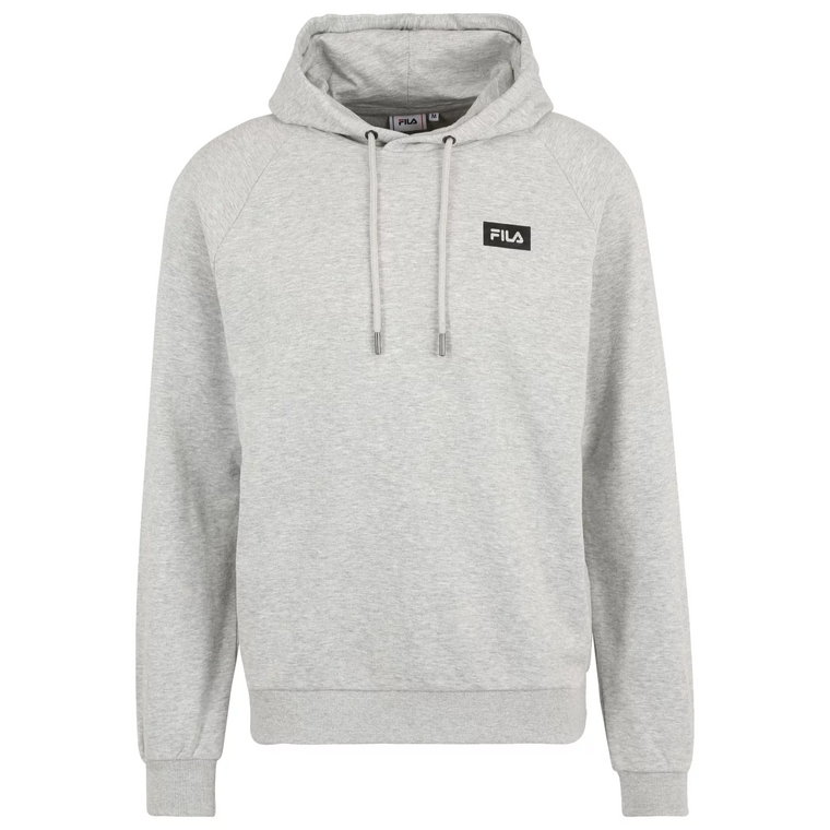 Fila Belfort Hoody FAM0080-80000, Męskie, Szare, bluzy, bawełna, rozmiar: L