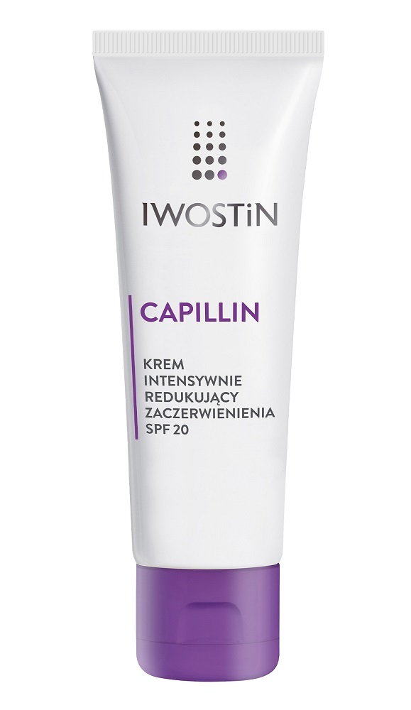 Iwostin Capillin - krem intensywnie redukujący zaczerwienienia SPF20 40ml