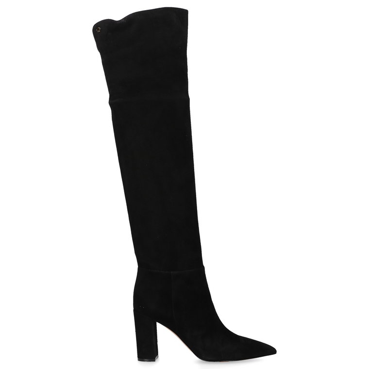 Gianvito Rossi Muszkieterki PIPER BOOT 85 zamsz