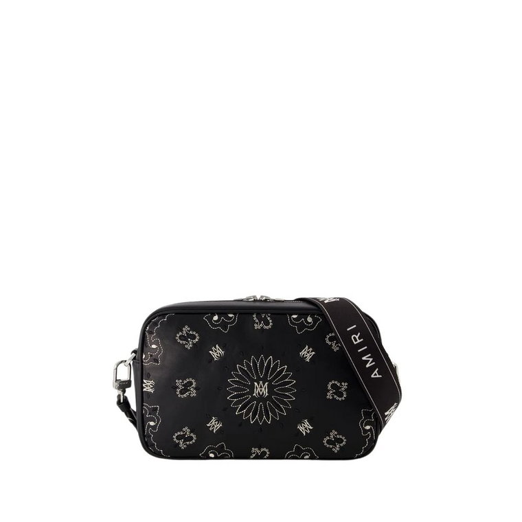 Nappa Skórzana Bandana Crossbody Amiri