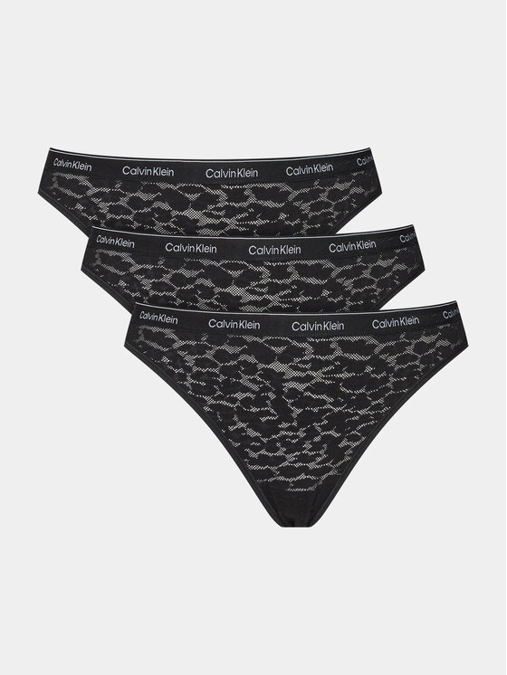 Komplet 3 par fig klasycznych Calvin Klein Underwear