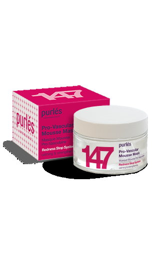 PURLES 147 Pro-Vascular Mousse Mask Maska-Mus do Skóry Naczyniowej 50 ml