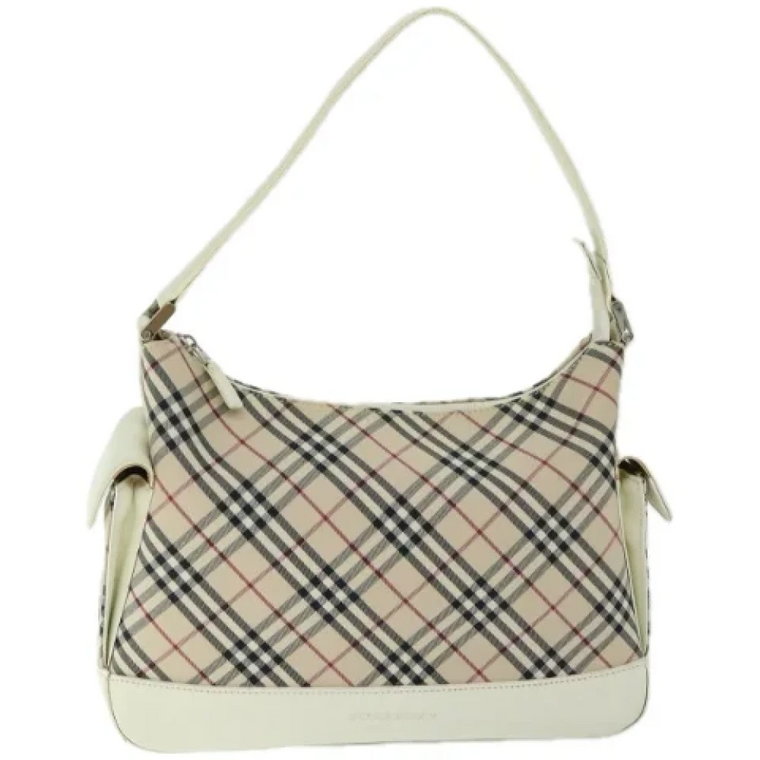 Pre-owned Canvas shoulder-bags Burberry Vintage