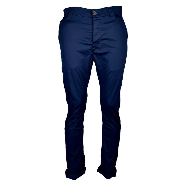Slim-fit Trousers Blue de Gênes