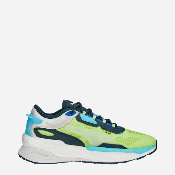 Buty sportowe męskie na platformie do kostki Puma Extent Nitro Tech 39019201 42.5 (8.5UK) Cytrynowe (4065452460549). Buty sportowe męskie