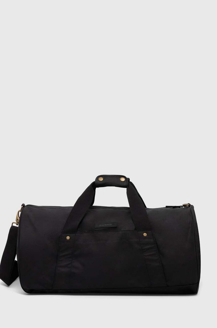 Barbour torba Explorer Wax Duffle Bag kolor czarny UBA0566