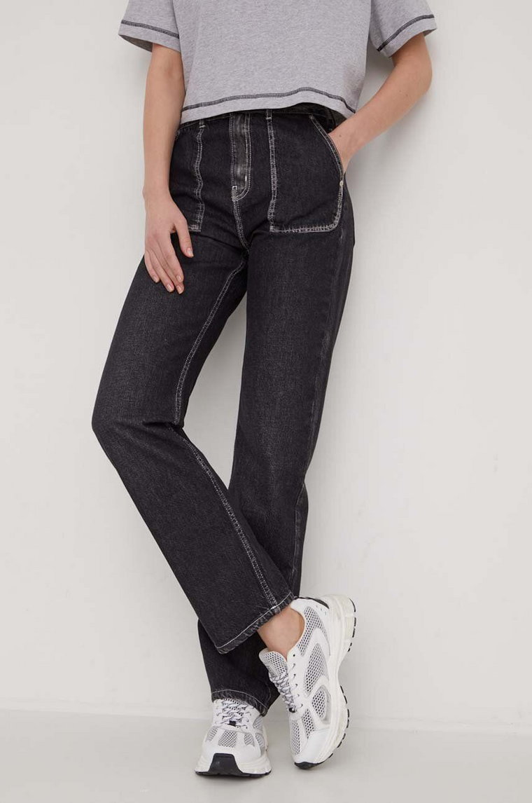 Karl Lagerfeld Jeans jeansy damskie high waist