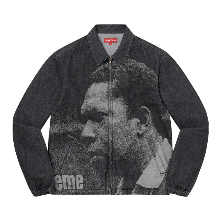 Limitowana edycja John Coltrane Denim Jacket Supreme