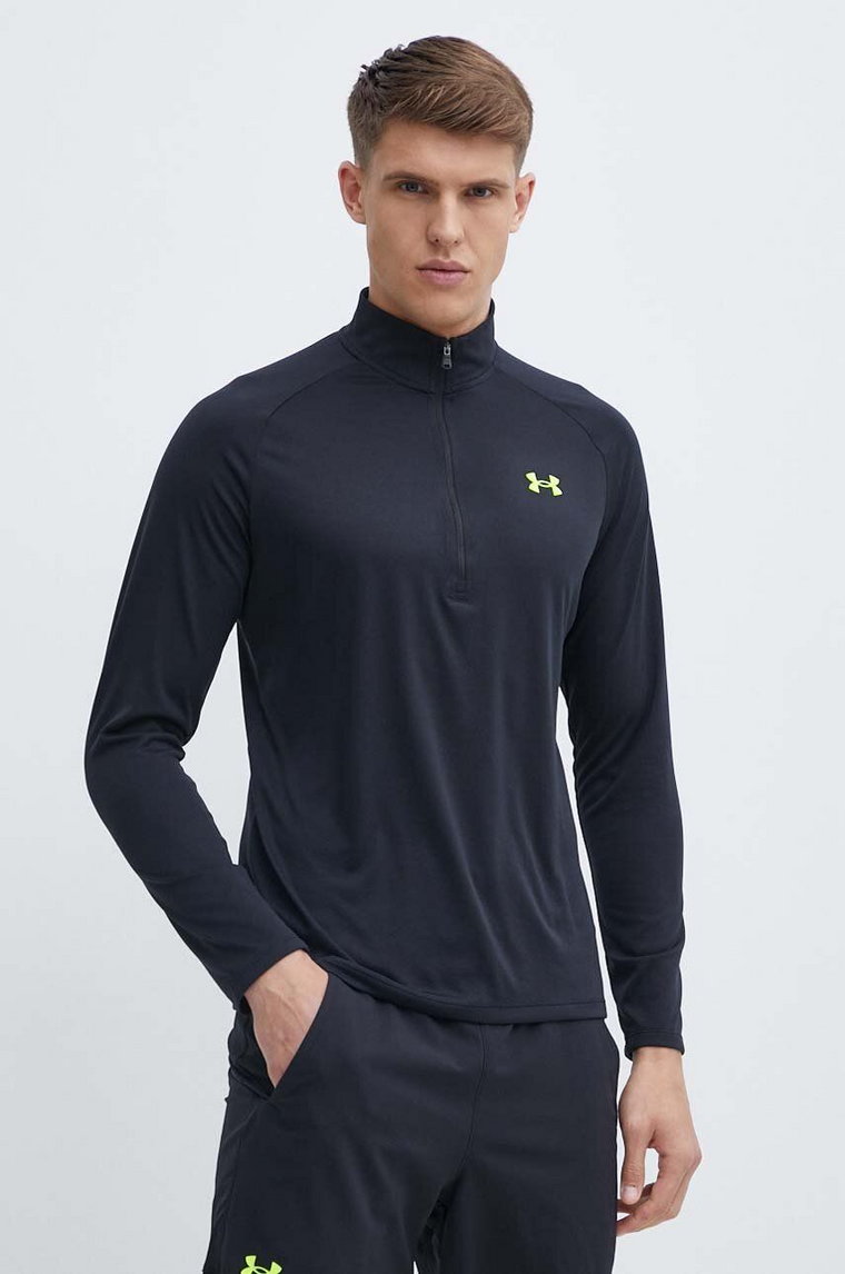 Under Armour bluza treningowa Tech 2.0 kolor czarny melanżowa