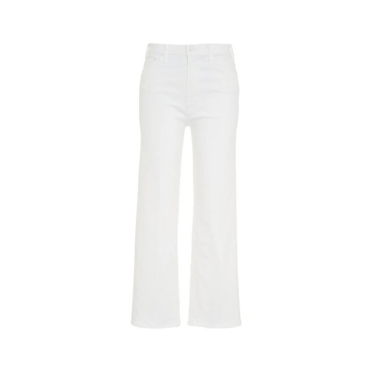 Białe Jeansy dla Kobiet Mother