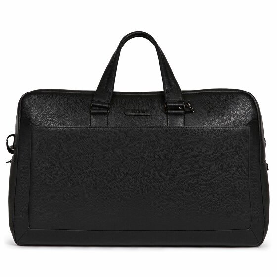 Piquadro Blue Square Weekender Torba podróżna skórzana 52 cm black