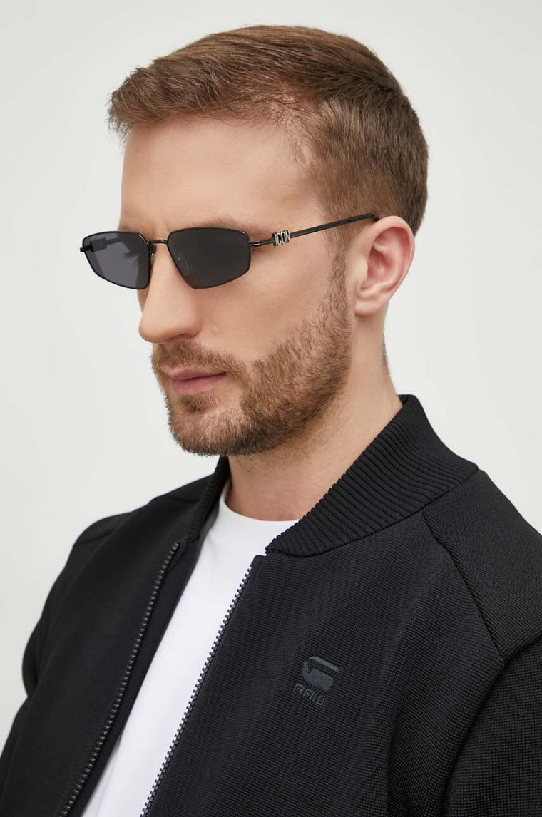 DSQUARED2 okulary przeciwsłoneczne męskie kolor czarny ICON 0015/S