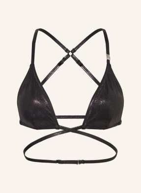 Calvin Klein Góra Od Bikini Trójkątnego Ck Festive schwarz