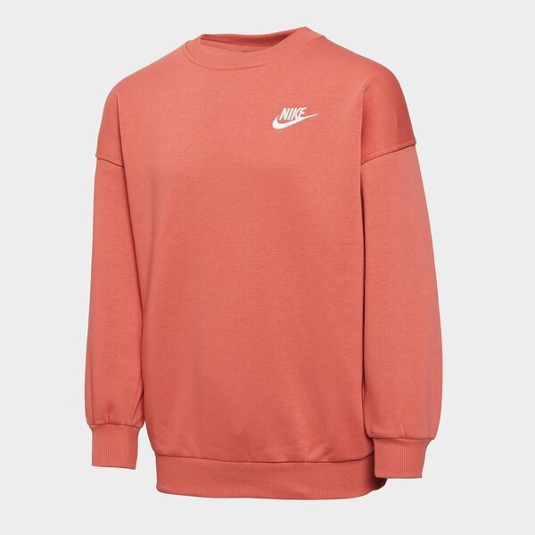 NIKE BLUZA G NSW CLUB FLC OVRSZD CREW LBR GIRL