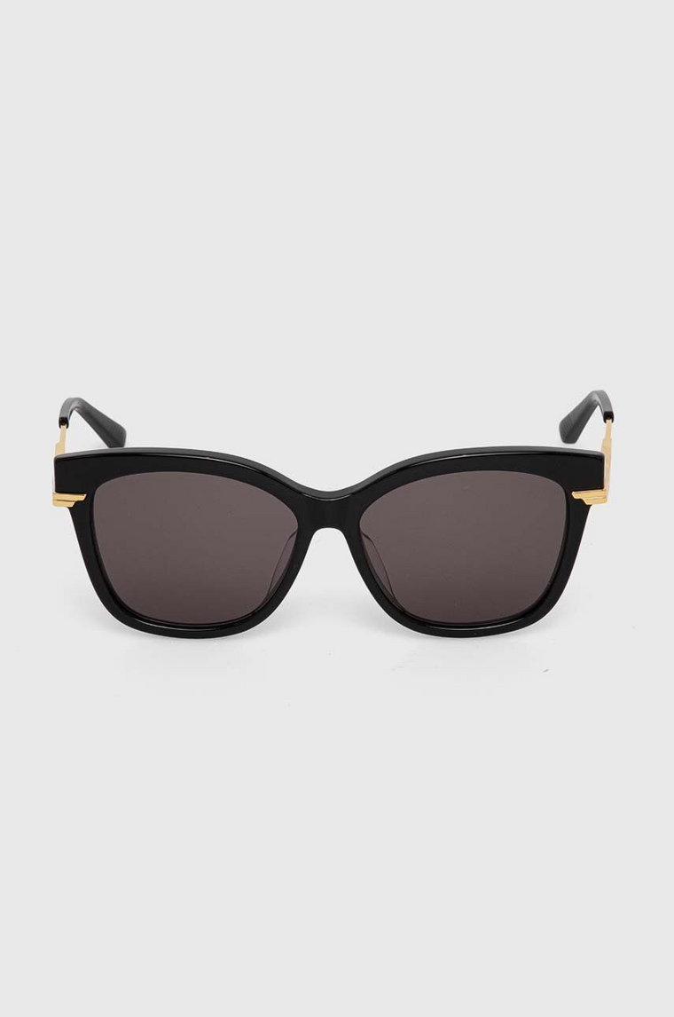 Bottega Veneta okulary przeciwsłoneczne damskie kolor czarny BV1296SA