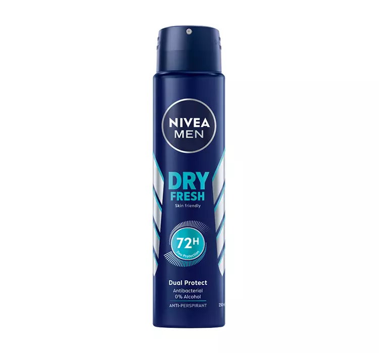 NIVEA MEN DRY FRESH ANTYPESPIRANT W SPRAY'U 250ML