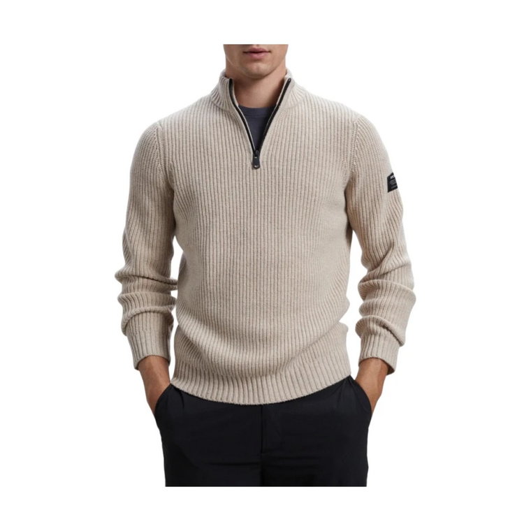 Sweter z półzamkiem Ecoalf
