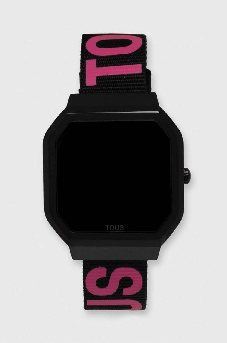 Tous smartwatch damski kolor czarny