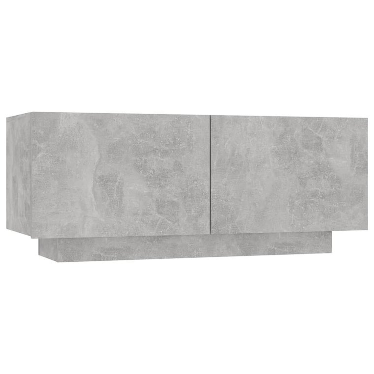 Szafka RTV 100x35x40 cm - szary beton