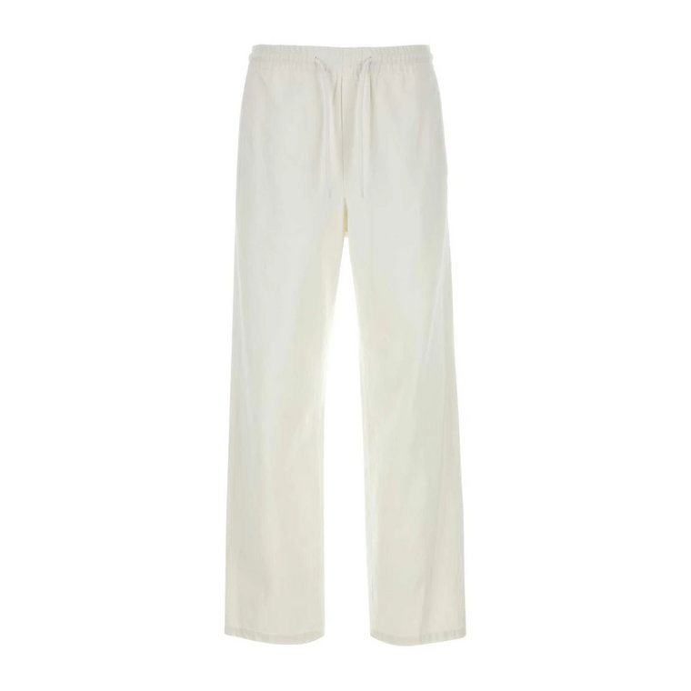 Białe jeansy z denimu - Klasyczny styl A.p.c.