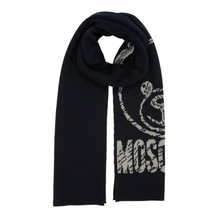 Teddy Bear Wool scarf Moschino