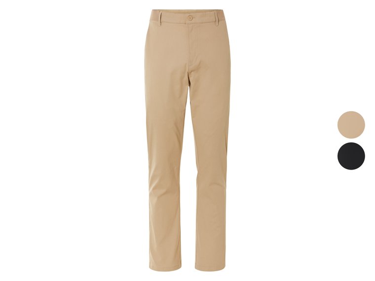 LIVERGY Spodnie męskie chino, slim fit