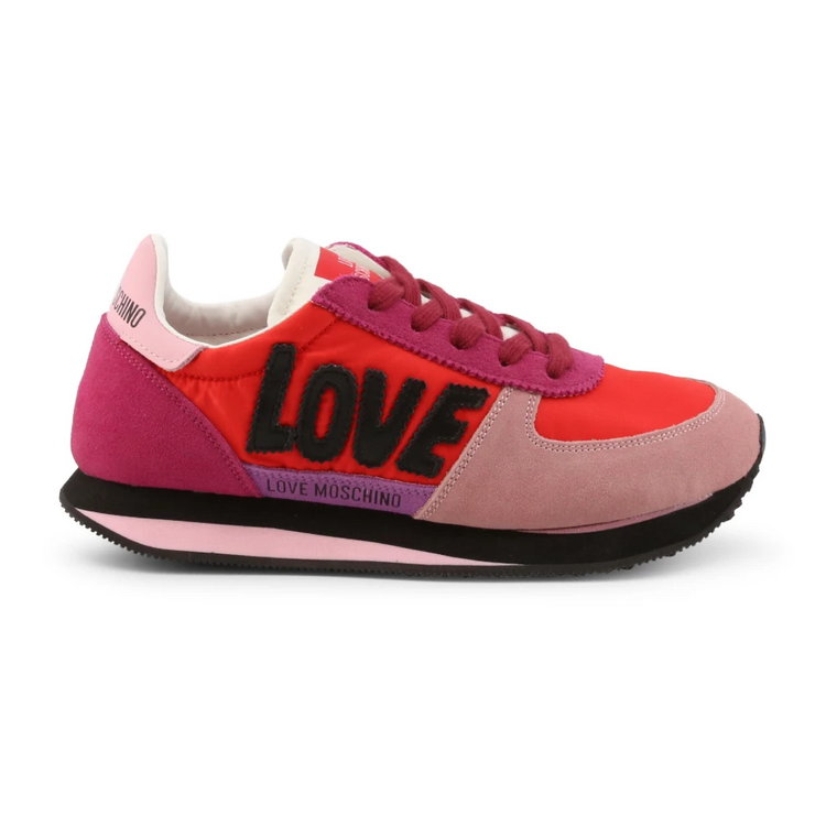 Sneakersy Damskie Kolekcja Wiosna/Lato - Styl Ja15322G1Ein2 Love Moschino