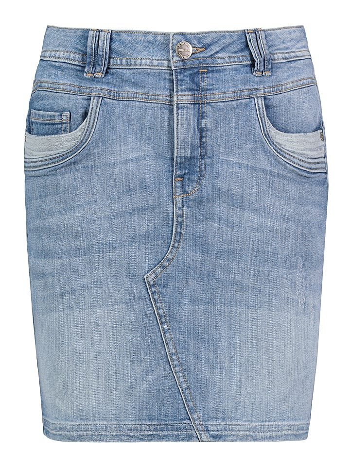 Sublevel Spódnica dżinsowa w kolorze błękitnym
