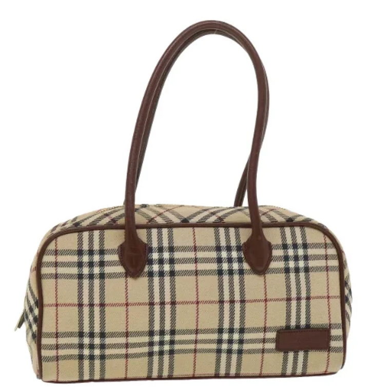 Pre-owned Canvas handbags Burberry Vintage