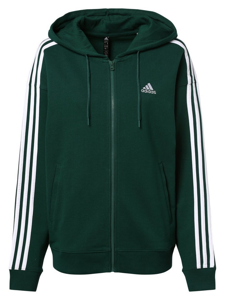 adidas Sportswear - Damska kurtka z kapturem, zielony