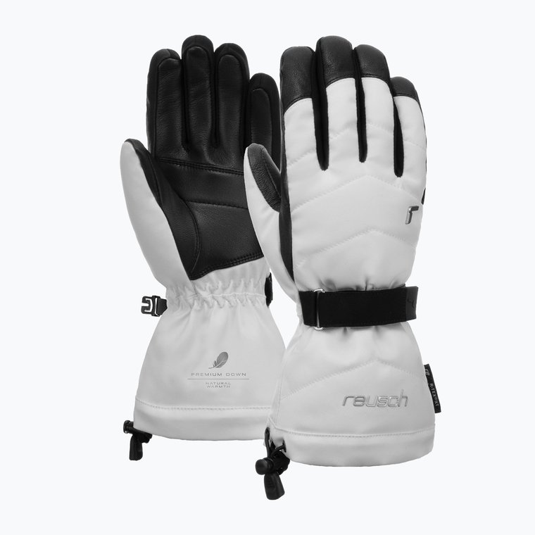 Rękawice narciarskie damskie Reusch Nadia R-Tex XT white/black