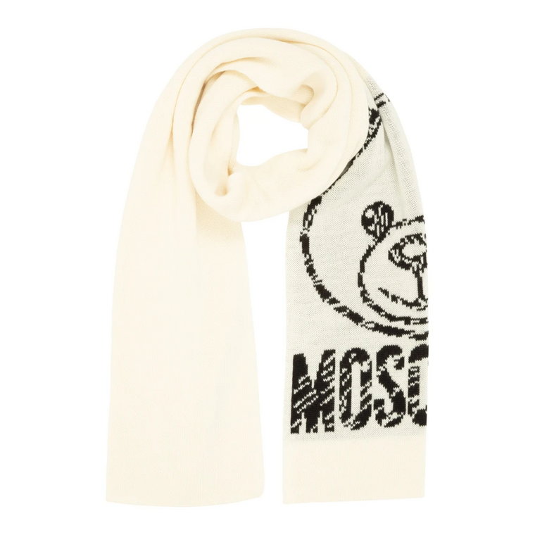 Teddy Bear Wool scarf Moschino