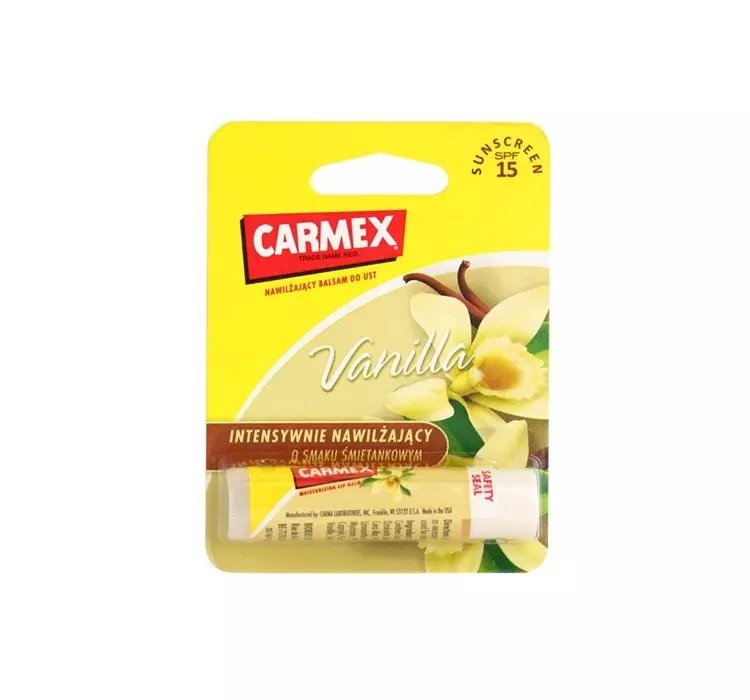 CARMEX NAWILŻAJĄCY BALSAM DO UST W SZTYFCIE VANILLA 4,25G