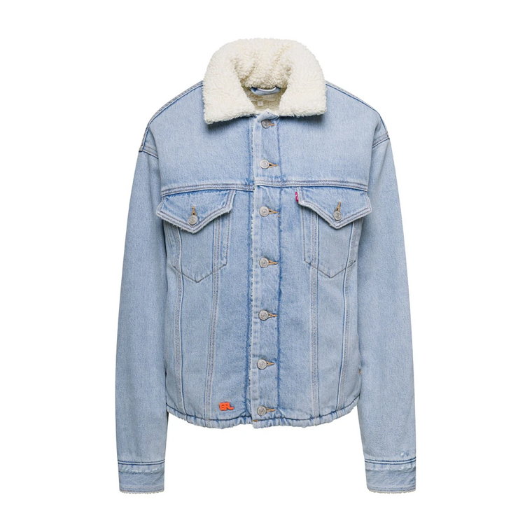 Levis Sherpa Trucker Kurtka Jeansowa ERL