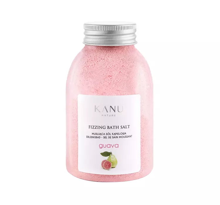 KANU NATURE MUSUJĄCA SÓL DO KĄPIELI GUAVA 250G