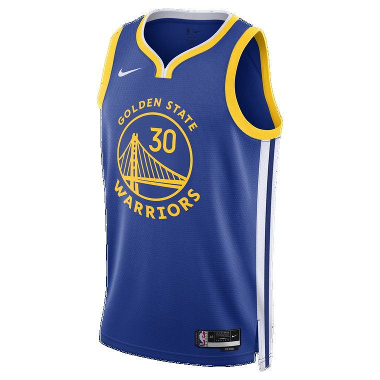 Koszulka męska Nike Dri-FIT NBA Swingman Golden State Warriors Icon Edition 2022/23 - Niebieski