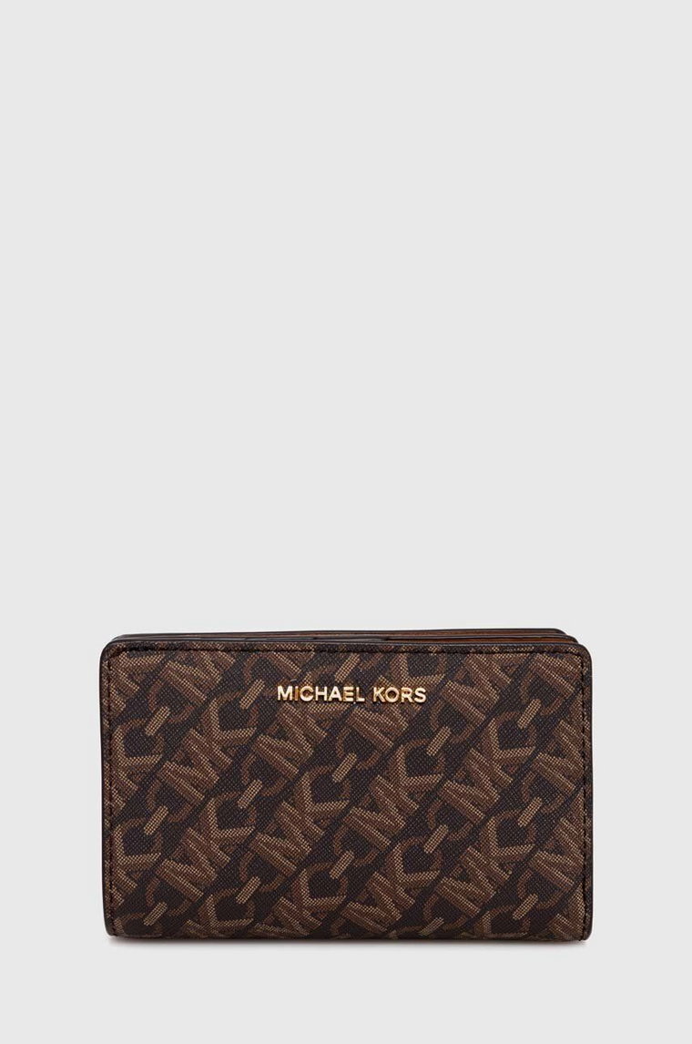 MICHAEL Michael Kors portfel damski kolor brązowy