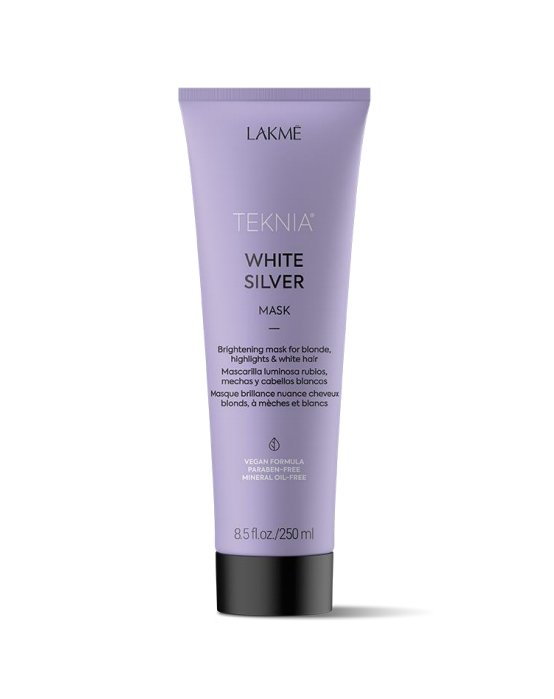 Lakme Teknia SILVER maska do włosów siwych i blond 250 ml