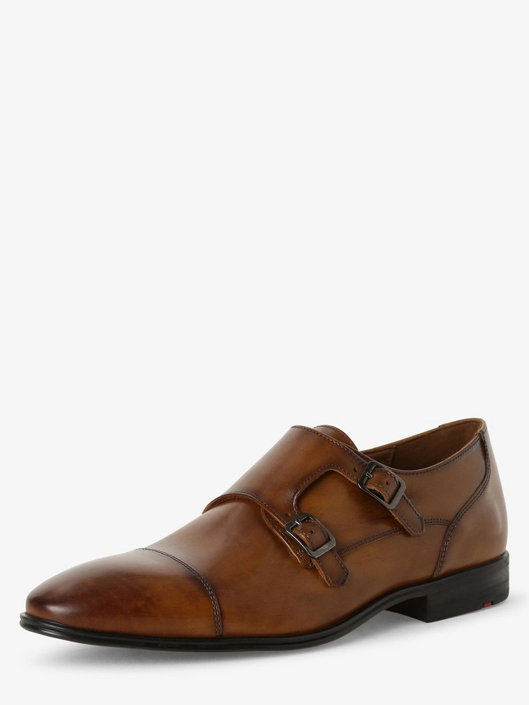 Lloyd - Męskie buty skórzane  Mailand, brązowy